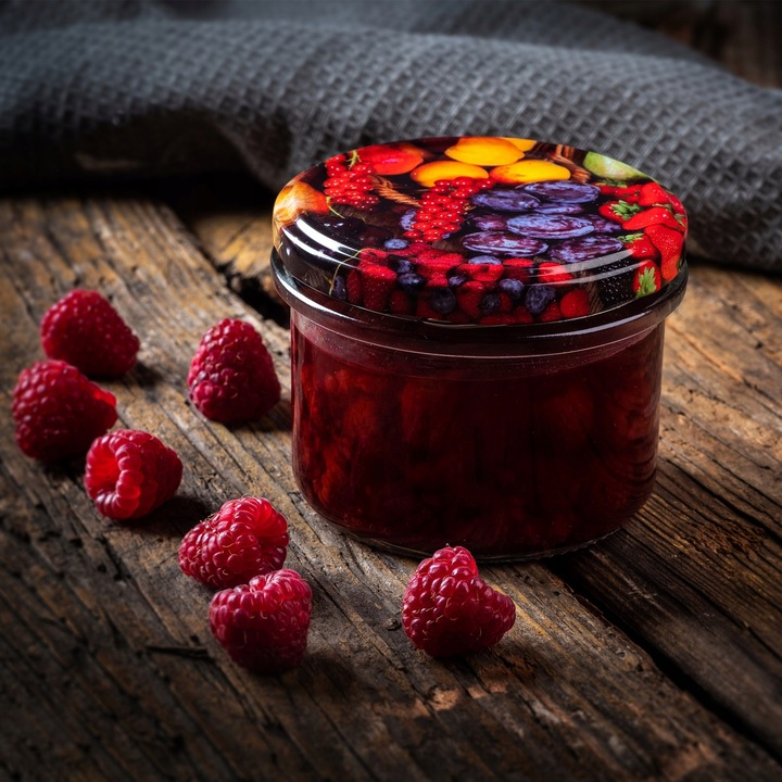 SŁOIK 235 ml SŁOIKI NA MIÓD PRZETWORY SZKLANY DO ŚWIEC ZAKRĘTKI 10 SZT