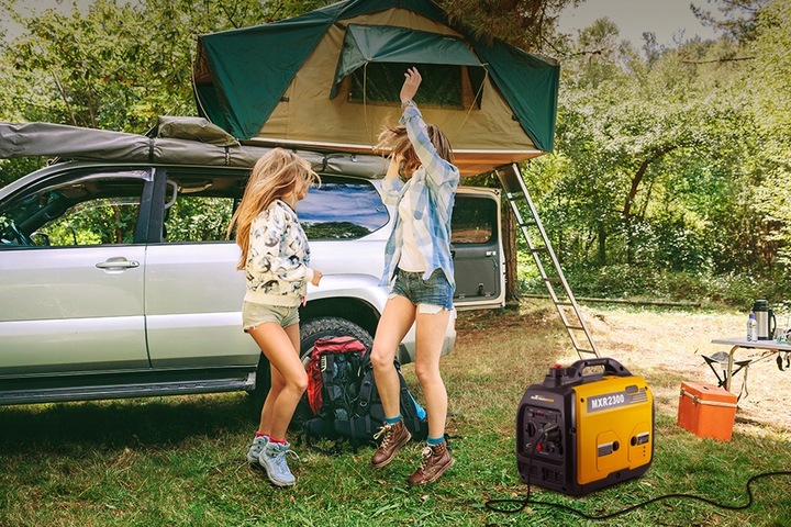 ECO Cichy 58dB 18kg agregat prądotwórczy inwertorowy 2.3KW generator