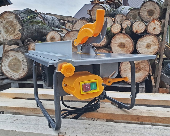 PIŁA STOŁOWA PILARKA KRAJZEGA DO CIĘCIA DREWNA CYRKULARKA 3 TARCZE