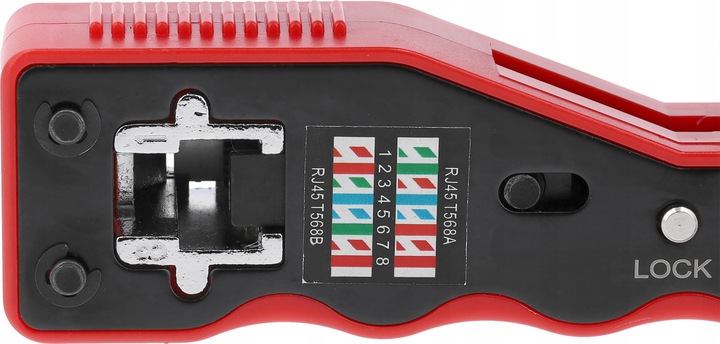 YATO SZCZYPCE 135MM DO ZACISKANIA WTYKÓW PRZELOTOWYCH WTYCZEK RJ45