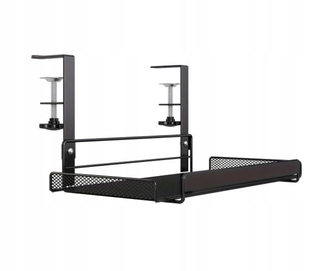 DUŻA PÓŁKA ORGANIZER WIESZAK NA PRZEWODY KABLE ROUTER BIURKO