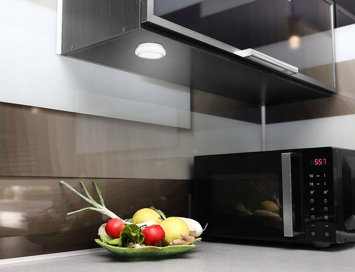 Lampka LED z Czujnikiem Ruchu PIR Lampa na Baterie Nocna Bezprzewodowa