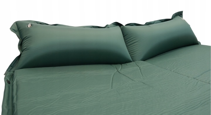 Mata Samopompująca Materac Karimata Turystyczna Dwuosobowa Z Poduszką