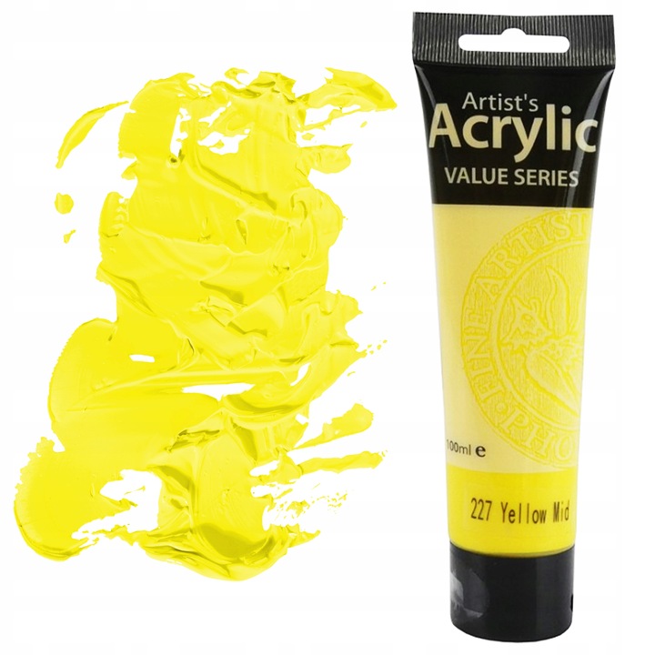 Zestaw 12 kolorów farb AKRYLOWYCH Value Series Phoenix 12x100ml artystyczne