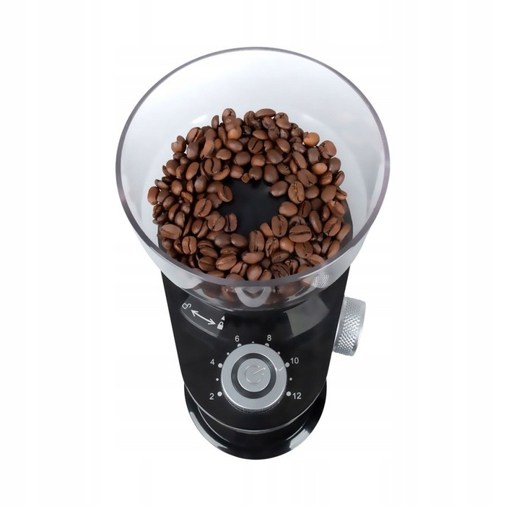 Elektryczny młynek do kawy żarnowy MK170 ELDOM czarny