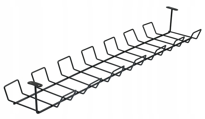 ORGANIZER KABLI POD BLAT KOSZYK PÓŁKA NA KABLE