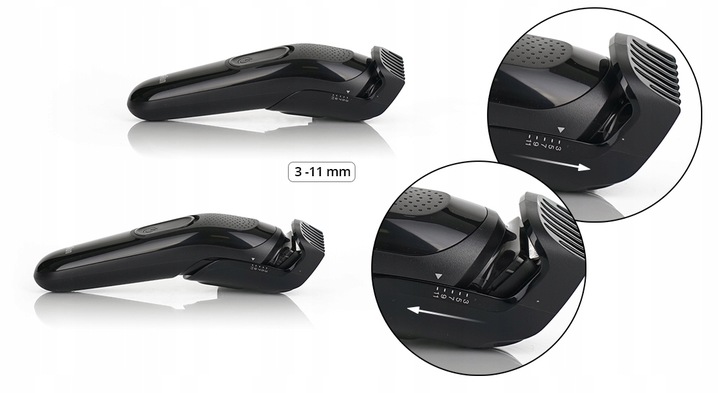 TRYMER MASZYNKA DO WŁOSÓW ZAROSTU BRODY BRAUN SK30004in1 +Gillette ProGlide