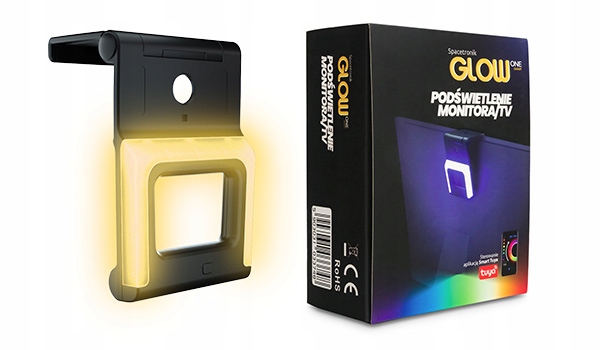 Ambilight Monitora Telewizora USB Spacetronik Glow One Smart Aplikacja Tuya