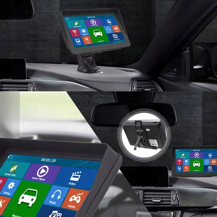 Nawigacja samochodowa dla ciężarówek GPS 7 iGO Primo TIR BUS Autobus