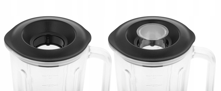 BLENDER KIELICHOWY SZKLANY do owoców i warzyw Kruszy Lód TRANSA 1600W