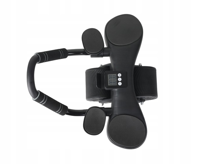 ROLLER DO TRENINGU MIĘŚNI BRZUCHA FIT PRO MAX LCD + uchwyt na smartphone