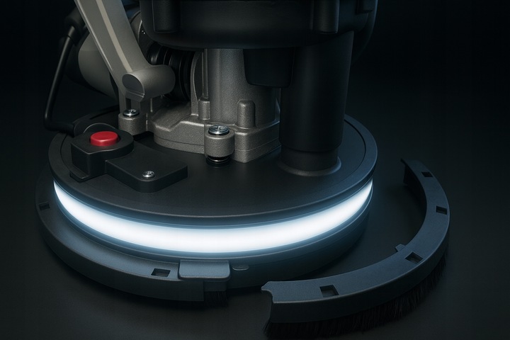 SZLIFIERKA ŻYRAFA majster PRO Polska ŚCIAN TYNKÓW LED TORBA 2000W