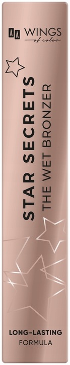 AA WINGS OF COLOR Star Secrets The Wet Kremowy Bronzer 01 Light Bronze