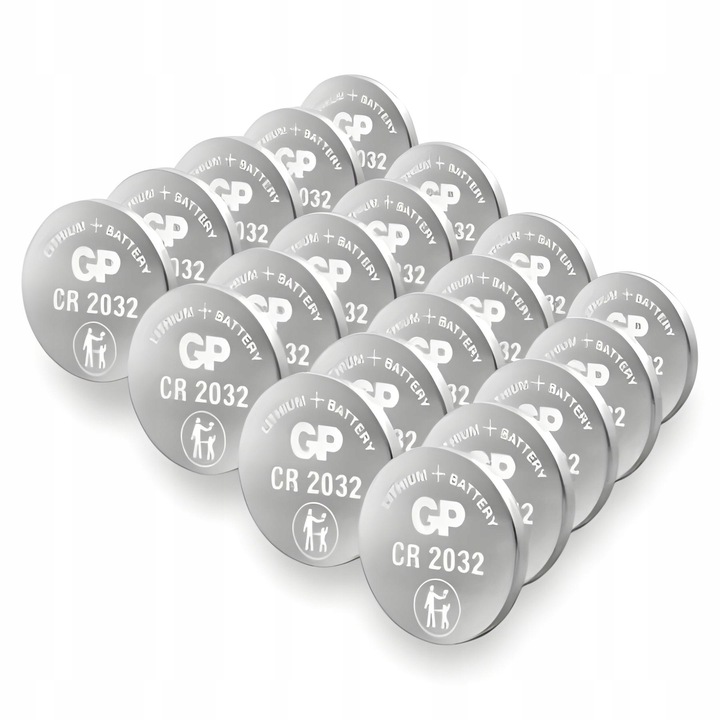 Bateria litowa GP CR2032 3V Lithium guzikowa zegarkowa 20 szt.