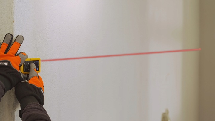 DALMIERZ LASEROWY MIERNIK ODLEGŁOŚCI CYFROWY 50M POZIOMICA KĄTOMIERZ