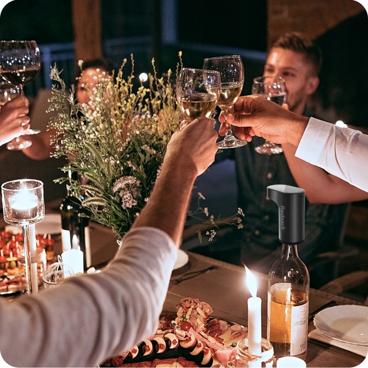 DOZOWNIK NALEWAK DO ALKOHOLU WINA WHISKEY ELEKTRYCZNY AUTOMATYCZNY AERATOR