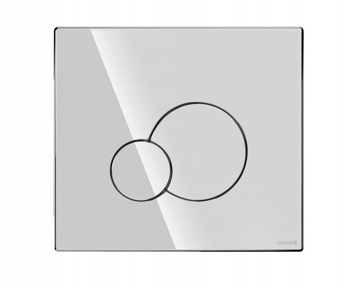 PRZYCISK SPŁUKUJĄCY CERSANIT BASE SMART CIRCLE CHROM