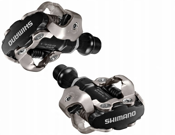 Pedały Rowerowe Zatrzaskowe SPD Shimano PD-M540 + Bloki Czarne BOX Oryginał