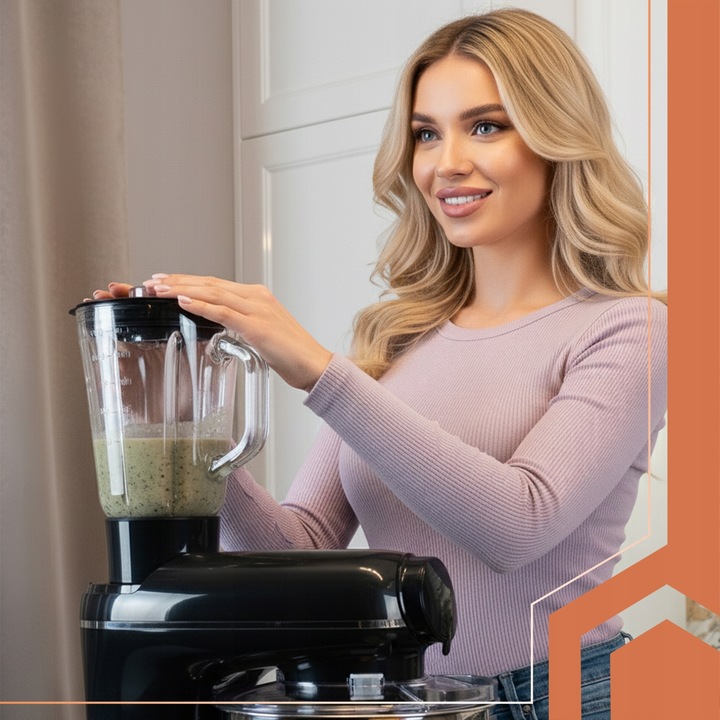 Robot Planetarny Kuchenny RUHHY z Blenderem Maszynka do Mielenia Mięsa