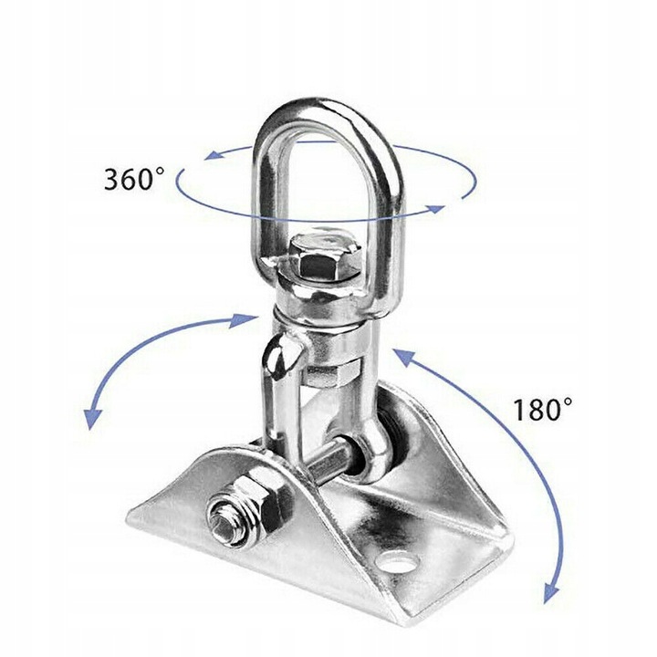 MOCOWANIE SUFITOWE OBROTOWE UCHWYT MONTAŻOWY HAMAK KOKON HUŚTAWKA