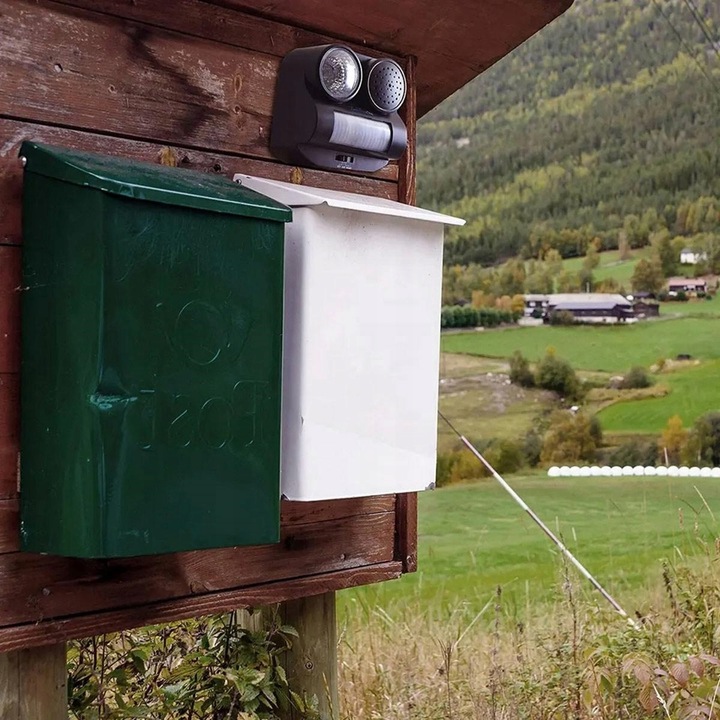 ODSTRASZACZ NA PTAKI ODSTRASZACZ ZWIERZĄT PSÓW KOTÓW DZIKÓW MYSZ 7w1