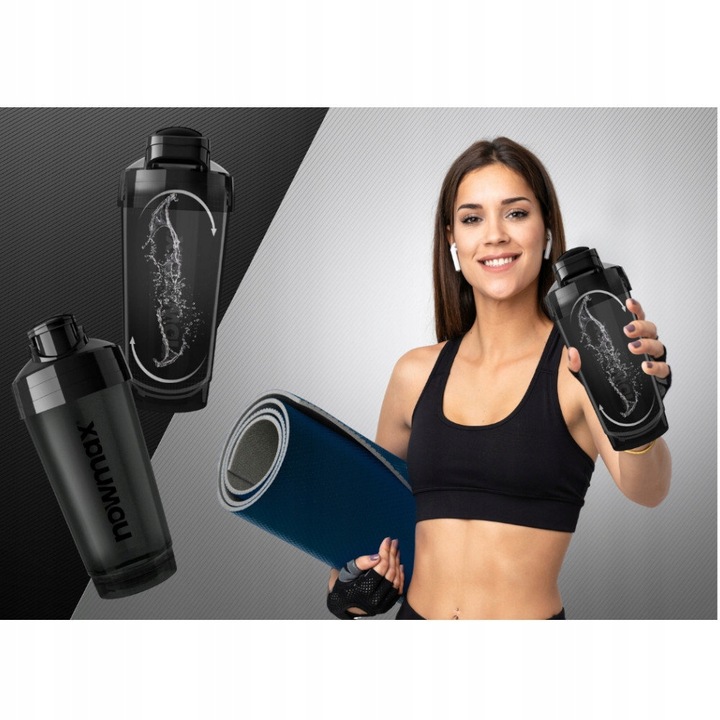 SHAKER nowmax SZCZELNY SZEJKER SOLIDNY 700 ml