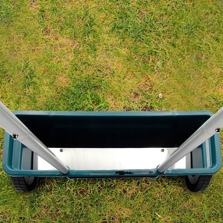 Siewnik rozrzutnik 12L soli piasku nawozu regulacja uniwersalny