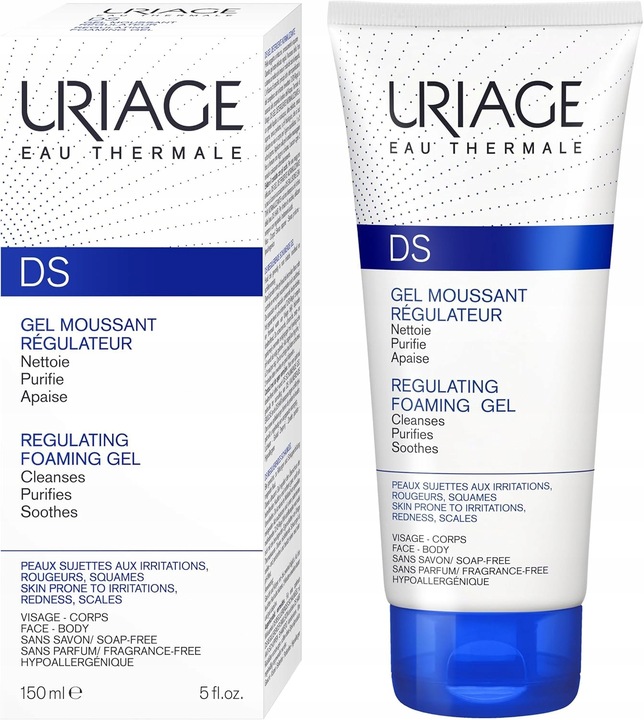 Uriage DS żel myjący do skóry wrażliwej 150ml