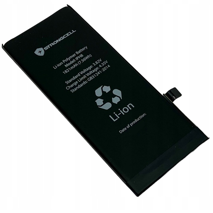Bateria do iPhone 8 A1863 A1905 A1906 STRONGCELL ŚWIEŻA