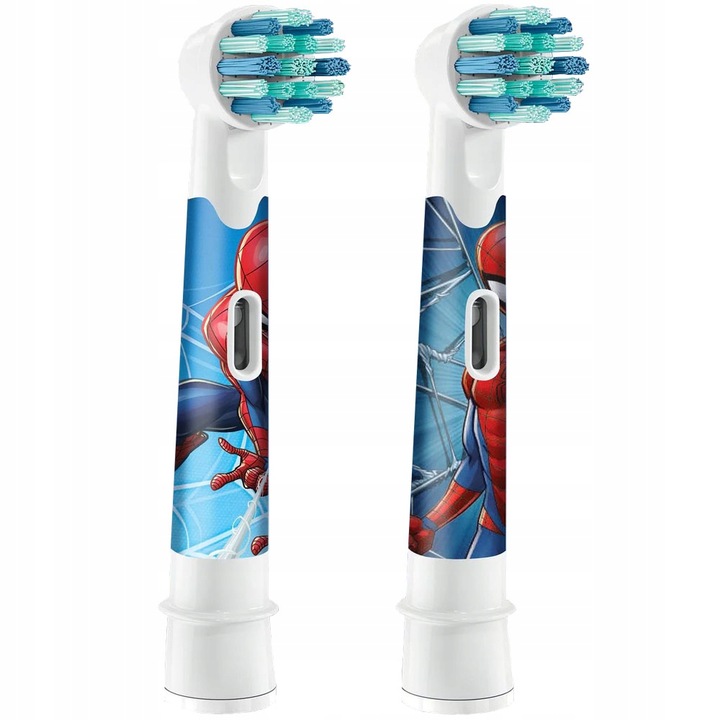 2x ORYGINALNA KOŃCÓWKA ORAL-B STAGES POWER KIDS SPIDERMAN DLA DZIECI