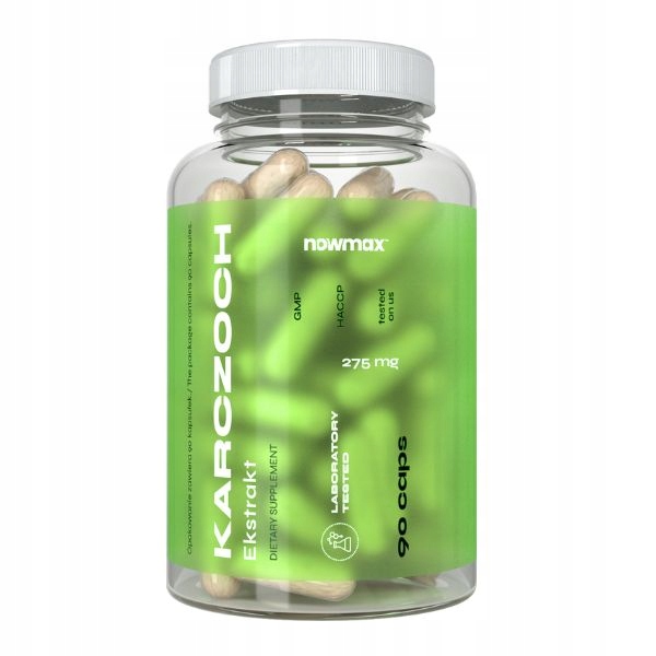 nowmax KARCZOCH CYNARYNA WĄTROBA TRAWIENNE DETOKS