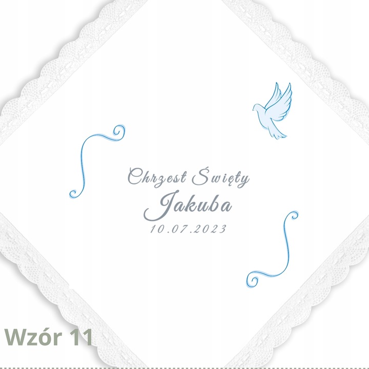 ŚWIECA DO CHRZTU KOMUNII NA CHRZEST KOMUNIĘ GROMNICA CHRZCINY