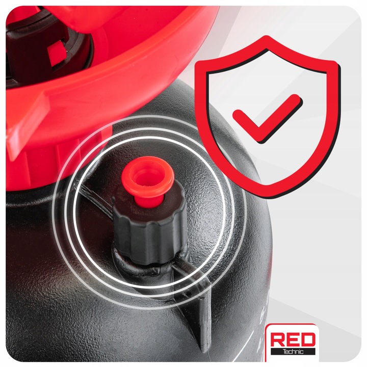 OPRYSKIWACZ CIŚNIENIOWY RĘCZNY 5L NA RAMIĘ OGRODOWY REGULOWANA DYSZA