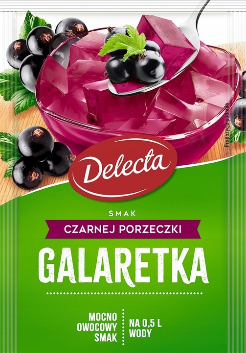 Galaretka Delecta mix 10 smaków do deserów, mleczna i klasyczna