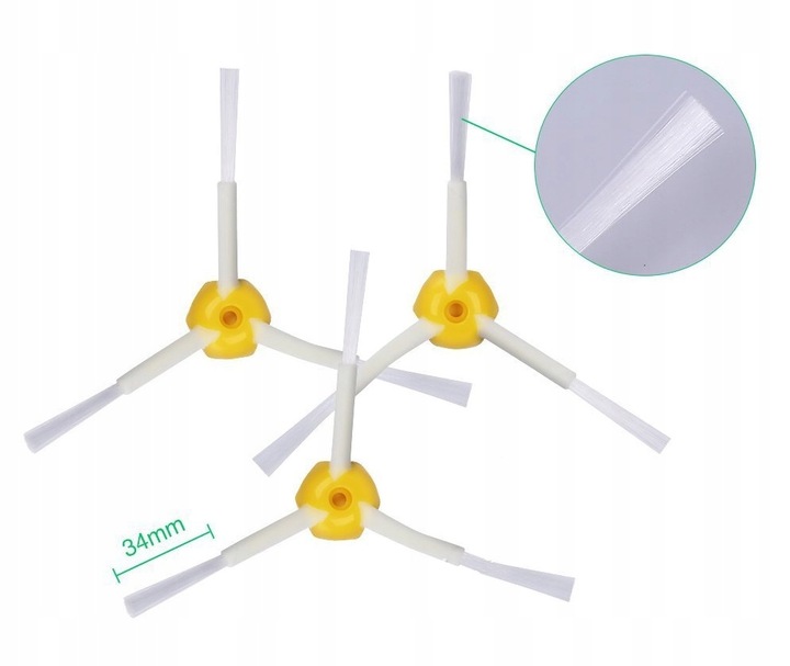 ZESTAW FILTRY AeroVac SZCZOTKI DO iRobot ROOMBA 620 650 671 676 680