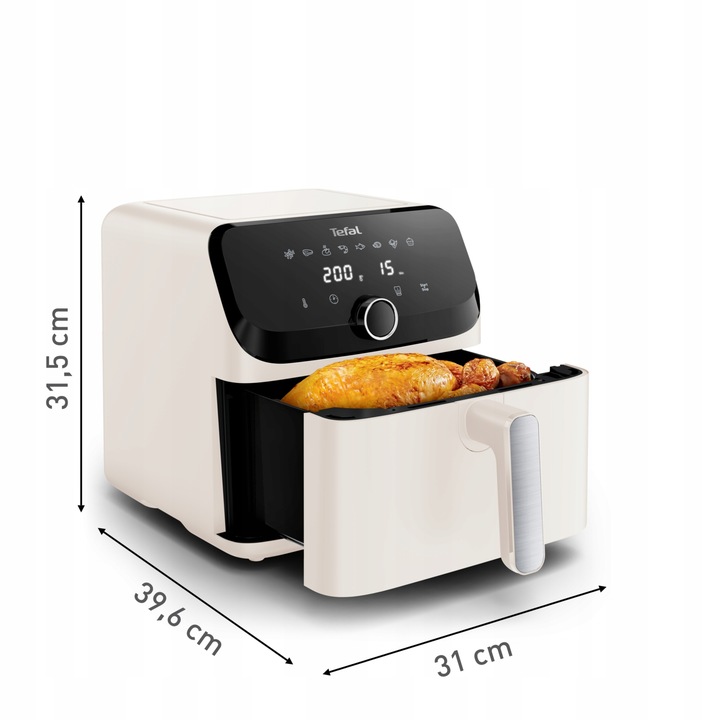 Frytkownica Beztłuszczowa TEFAL EY855AE0 Frytownica AIR FRYER 7,5l