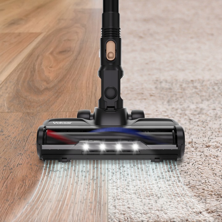 Odkurzacz Bezprzewodowy Pionowy Mopujący Myjący VOKSAR S11 PRO 5w1 LED