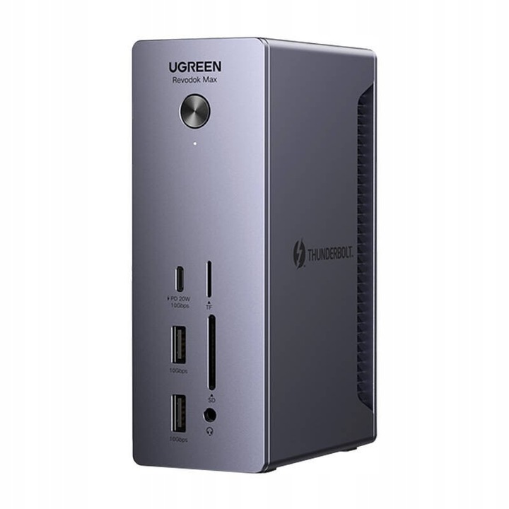 UGREEN Stacja dokująca Ugreen U710, 2x Thunderbolt 4, DisplayPort 8K 30Hz,