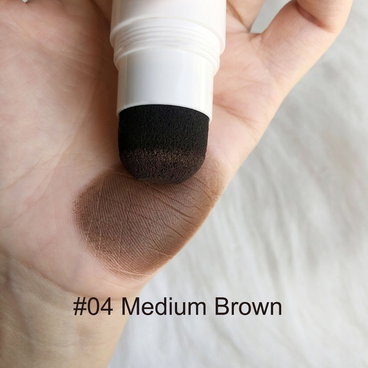 STEMPEL DO BRWI POMADA SZABLONY BRĄZOWY X4