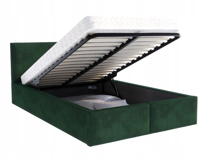 Łóżko 120x200 tapicerowane stelaż metalowy FRESIA