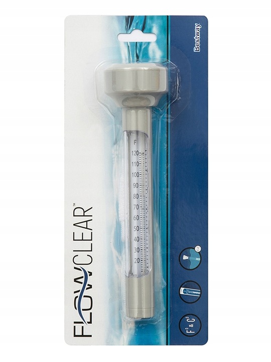 PŁYWAJĄCY TERMOMETR BASENOWY DO WODY BASENU JACUZZI SPA BESTWAY BASEN