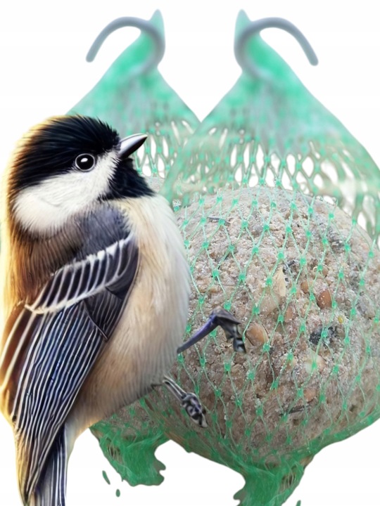 KULE TŁUSZCZOWE 50 SZT PYZY DO KARMNIKA SŁONECZNIK DLA PTAKÓW GRATIS 5