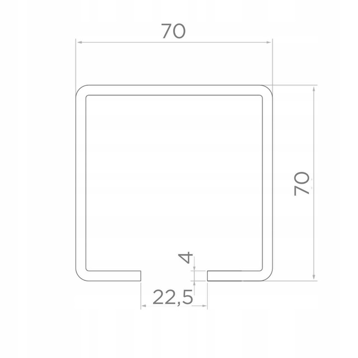 FULL ZESTAW wózek wózki rolki do bramy przesuwnej 70x70 MADE IN POLAND