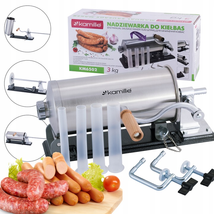 NADZIEWARKA do KIEŁBAS szpryca MASZYNKA do KIEŁBASY kielbasy PARÓWEK