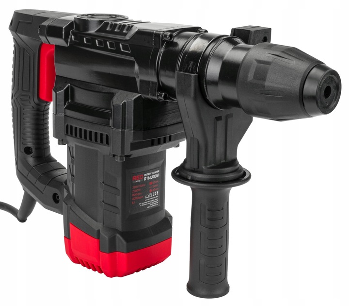 MŁOT UDAROWY MŁOTOWIERTARKA UDAR SDS+ 2200W 6J WALIZKA 3 X WIERTŁO +