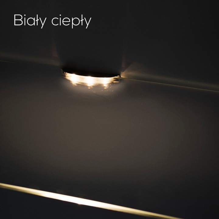 KPL.6x Klips PCV LED do szklanej półki +zasilacz