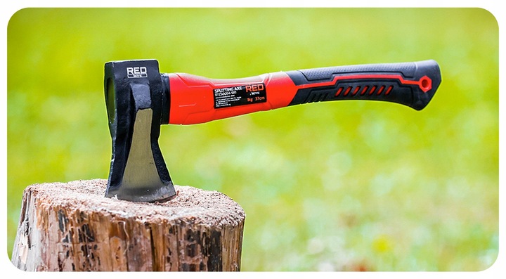 SIEKIERA ROZŁUPUJĄCA ZESTAW SIEKIER TOPOREK CIESIELSKA DO ŁUPANIA 3