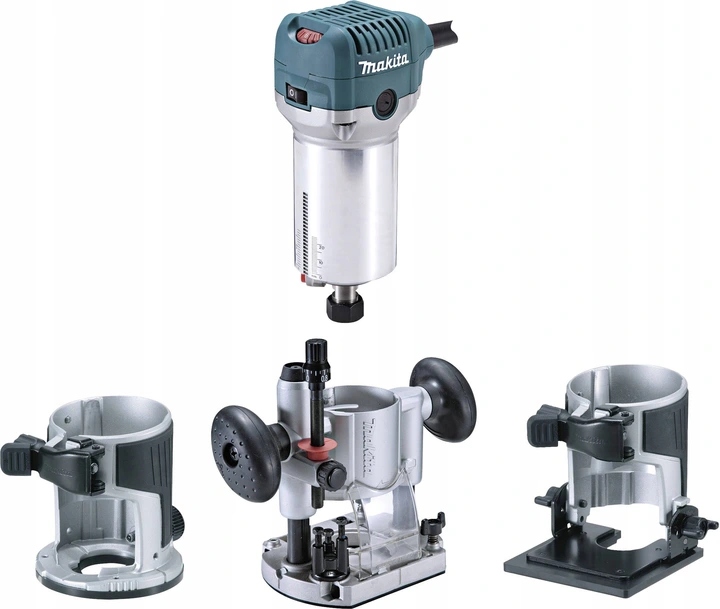 MAKITA FREZARKA WYCINARKA RT0702CX2J 710W + OSPRZĘT -- Makita PL --