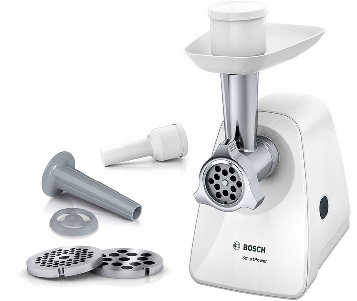 Maszynka do mielenia mięsa BOSCH MFW2510W 1500W Nasadka masarska Mocna