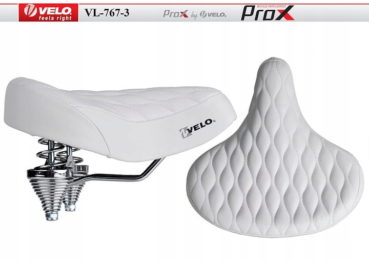 VELO VL767 SIODŁO SIODEŁKO ROWEROWE DUŻE KANAPA